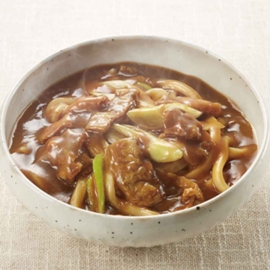 カレーうどん（つゆの素使用）