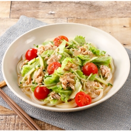 野菜たれで作る冷やしごまサラダうどん