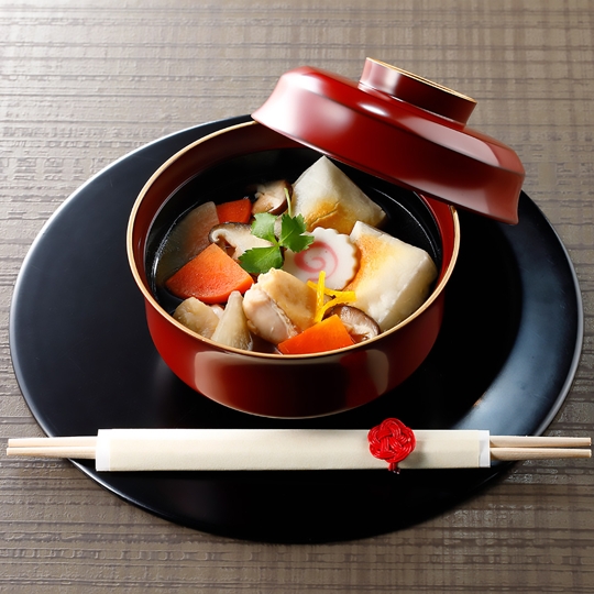 お雑煮（つゆの素使用）の写真