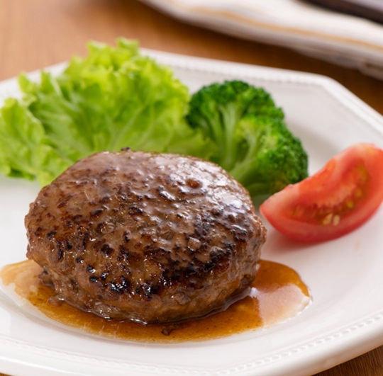 照り焼き風ハンバーグ(食物アレルギー配慮レシピ)の写真