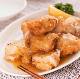 だし甘酢あん唐揚げ（食物アレルギー配慮レシピ）