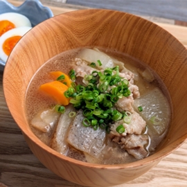 タニタ食堂の豚汁（マルコメコラボレシピ）の写真