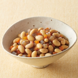 三色煮豆の写真