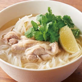 鶏肉の和風フォーの写真