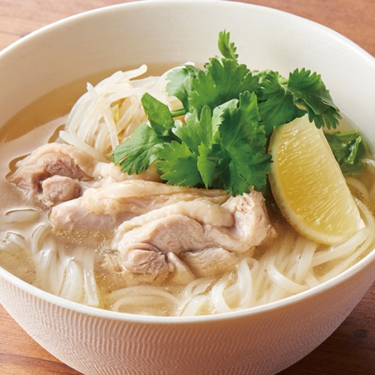 鶏肉の和風フォーの写真
