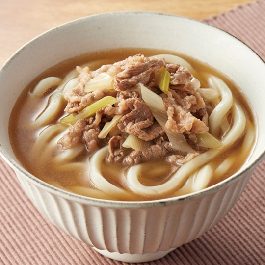 肉うどんの写真