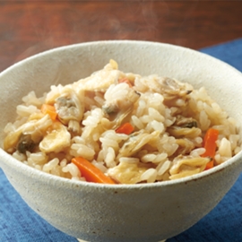 あさりごはんの写真