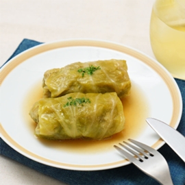 だし香る和風ロールキャベツの写真